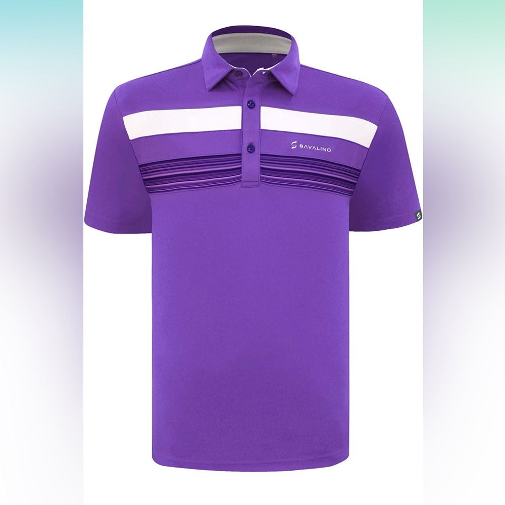 Men's Polo Shirts Material Wicks Sweat & Dries Fast